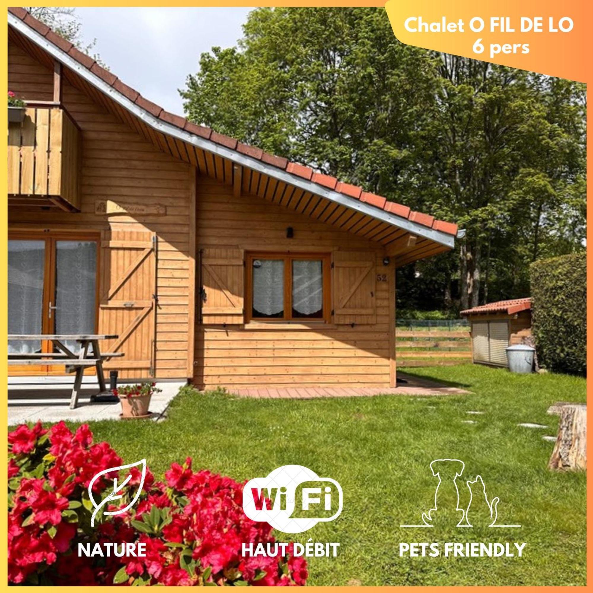 Chalet O Fil De Lo - Wifi, Bbq, Parking Ксорюпт-Лонжме Экстерьер фото